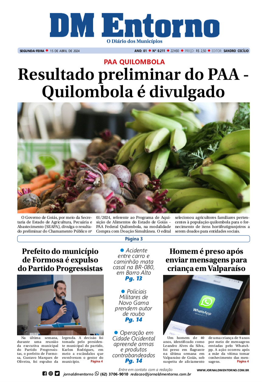 Edição EDIÇÃO2024-04-15